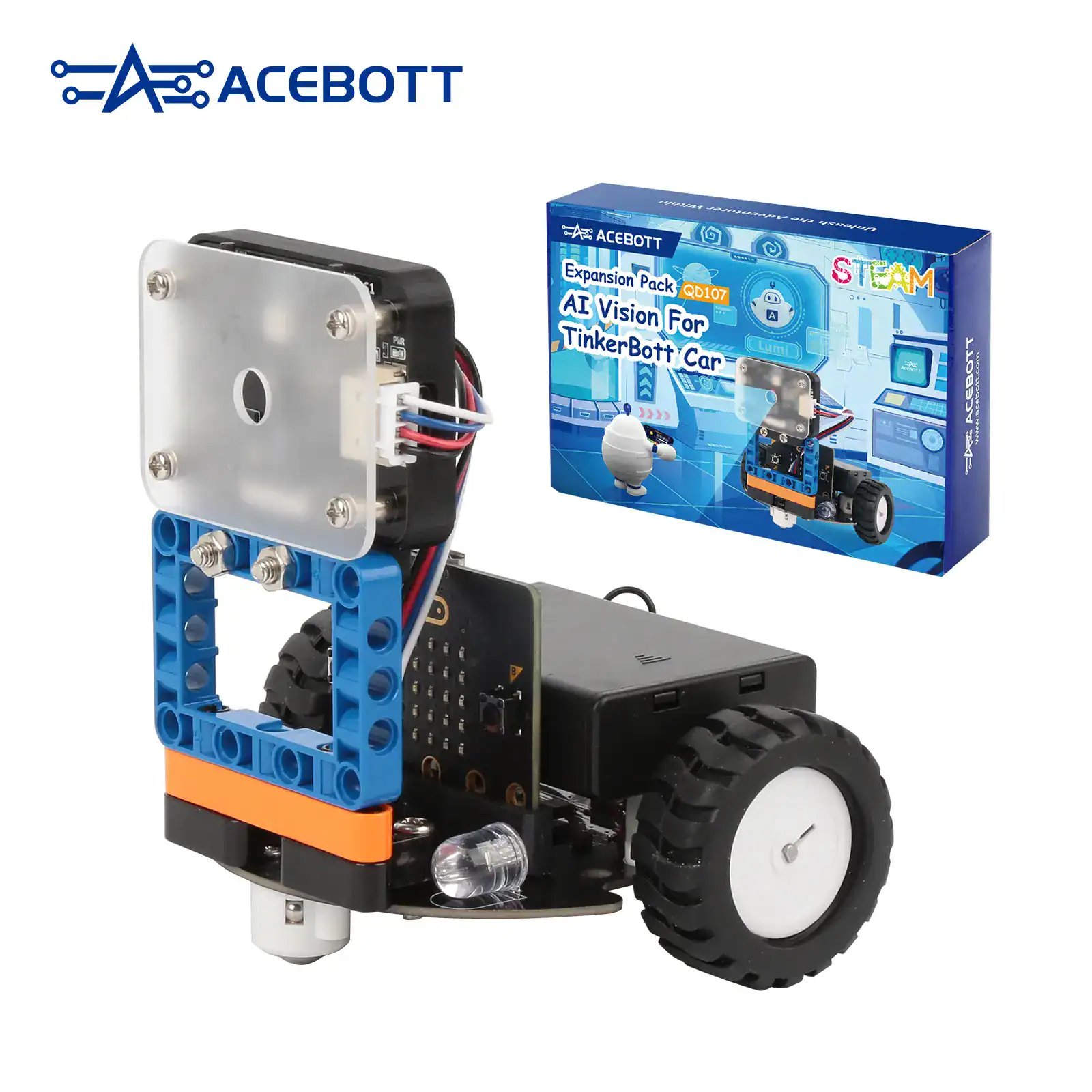 Qd107 ai vision for tinkerbott car v1.1 product showcase