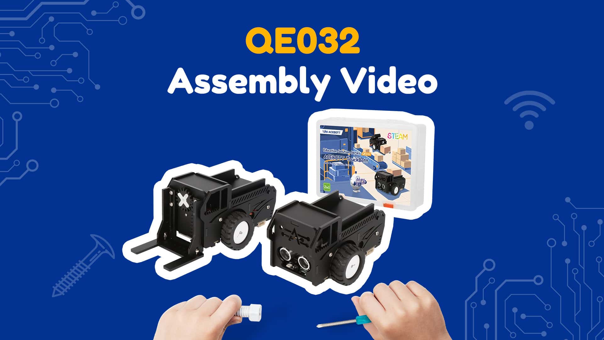 Qe032 assembly tutorial video cover