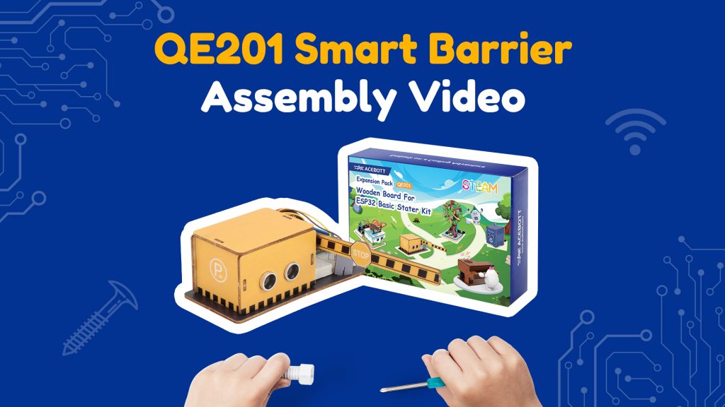 Qe201 smart gate of stem project kit assembly video cover