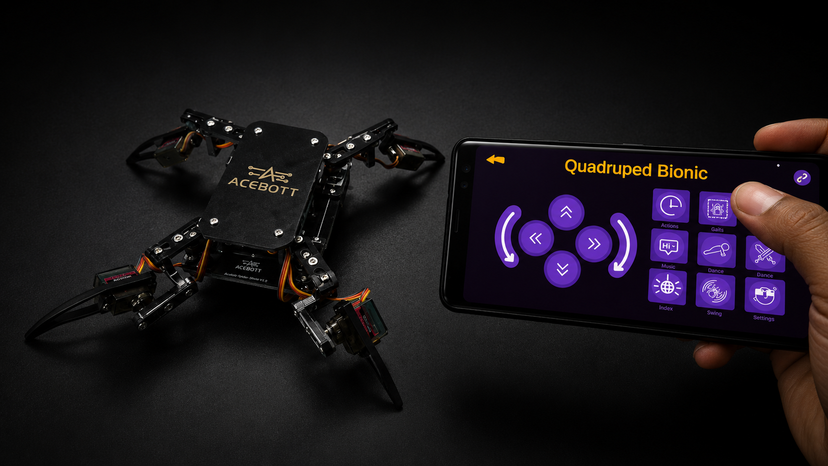 QD020 can be controlled via APP.