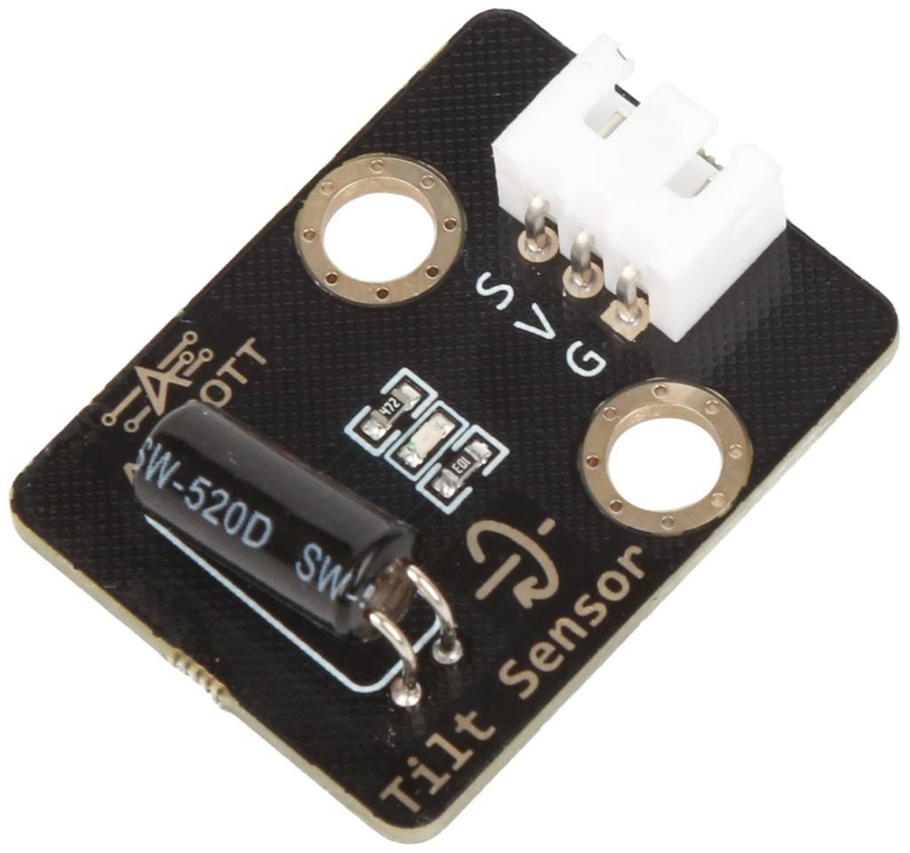 1ACEBOTT QB123 Tilt Sensor module with tilt detection component and three pin connecto