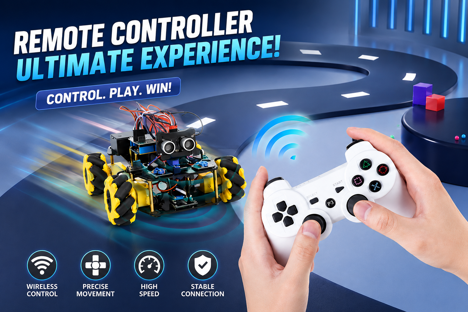 ACEBOTT QD010 Bluetooth Controller for wireless robot control