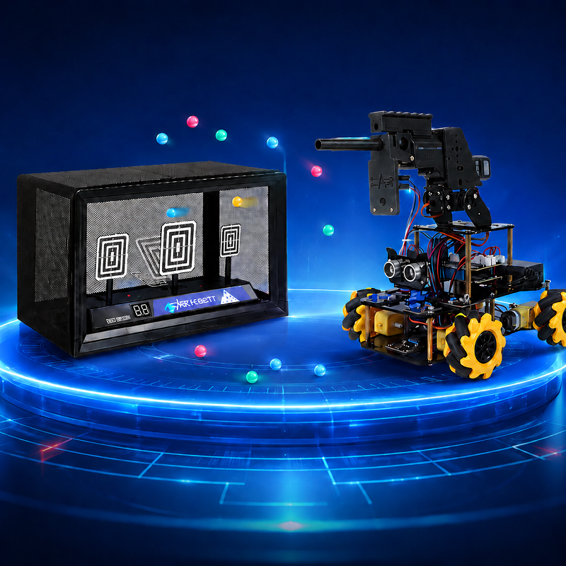 QD001 + Complete Smart Shooting Robot Kit Review ACEBOTT